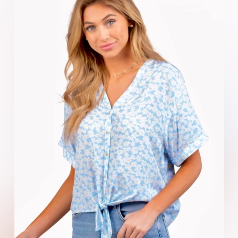 ⚡️2/$15 Southern Shirt Co. Havana Top - Size Large